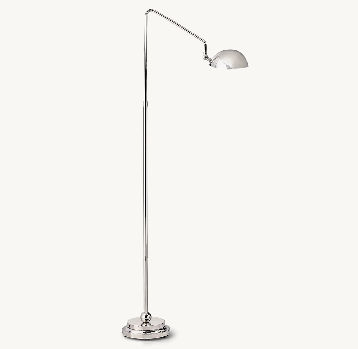 CONVESSI FLOOR LAMP - Polished Nickel