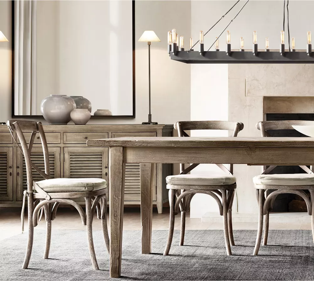 CAMINO VINTAGE FILAMENT RECTANGULAR CHANDELIER 41