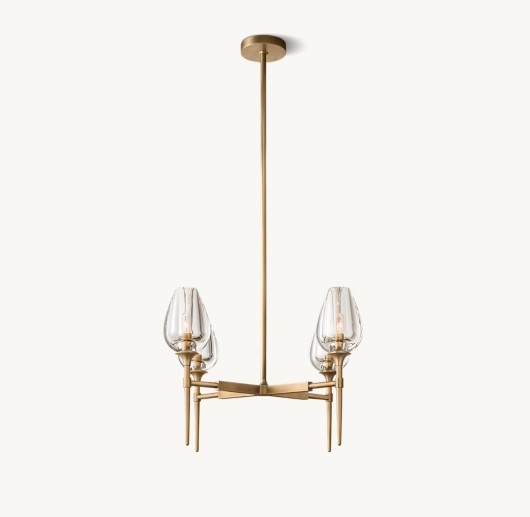 TULIP ROUND CHANDELIER 27