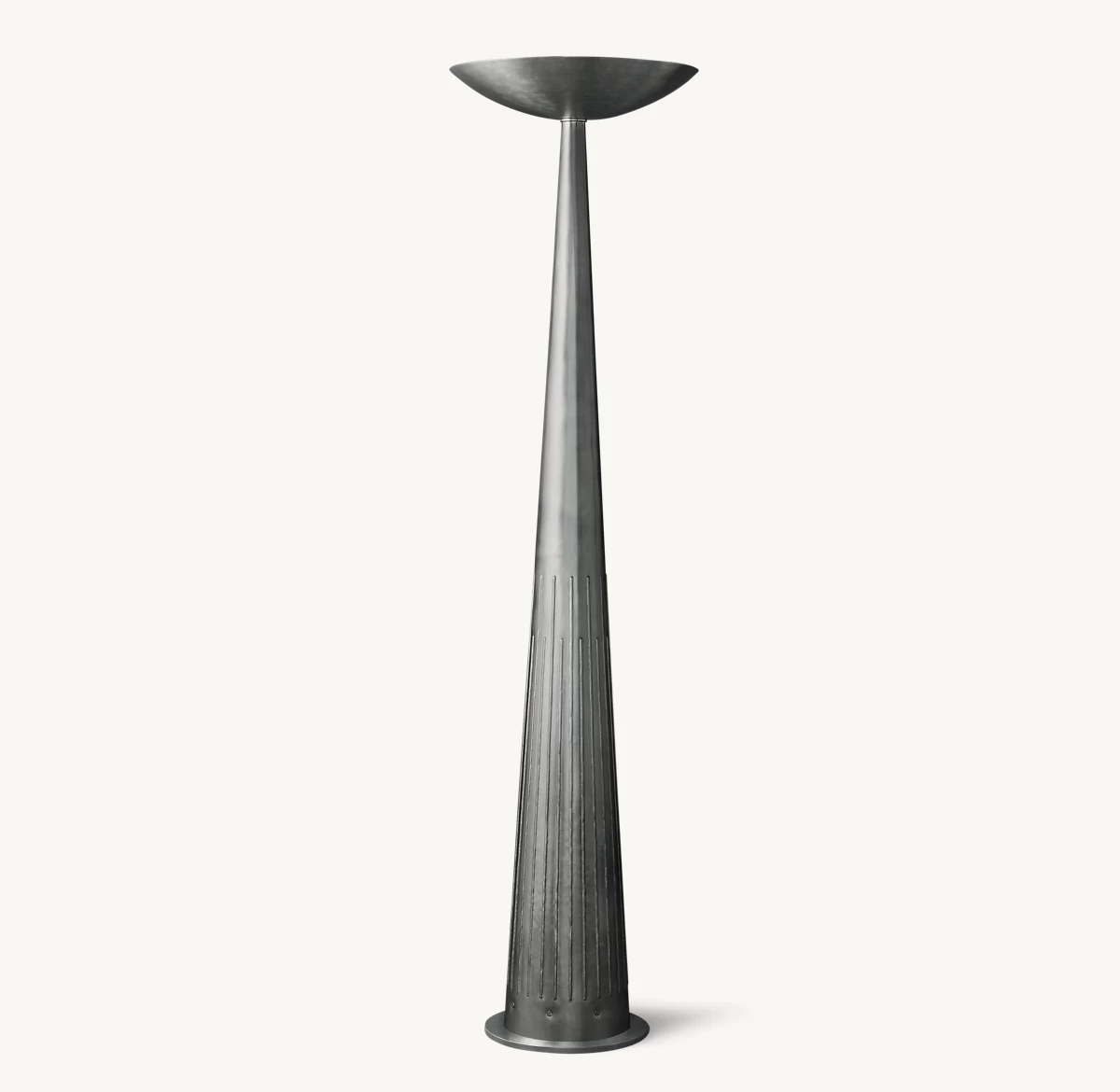 OTTIMO TORCHIERE FLOOR LAMP - Pewter