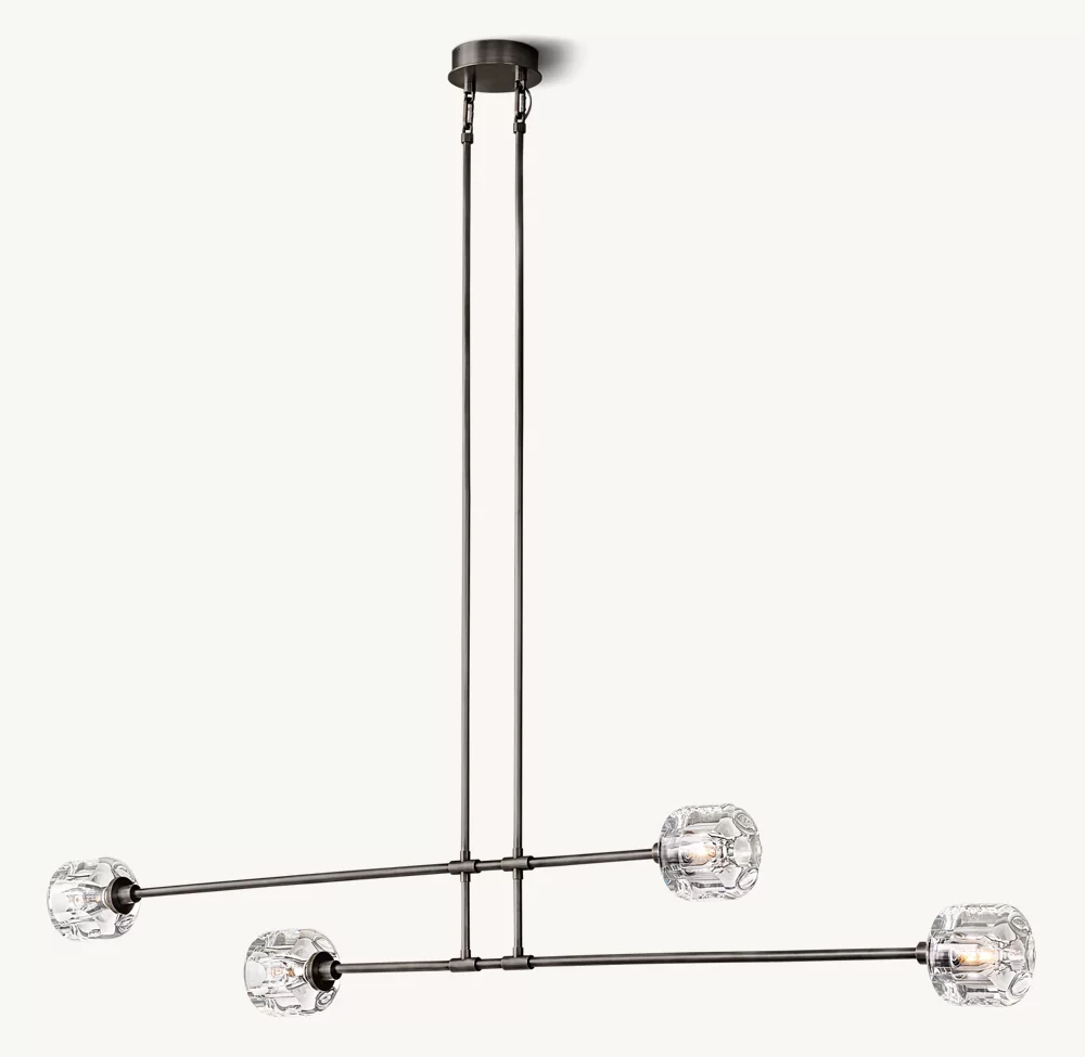 DEMARET MOBILE LINEAR CHANDELIER 72