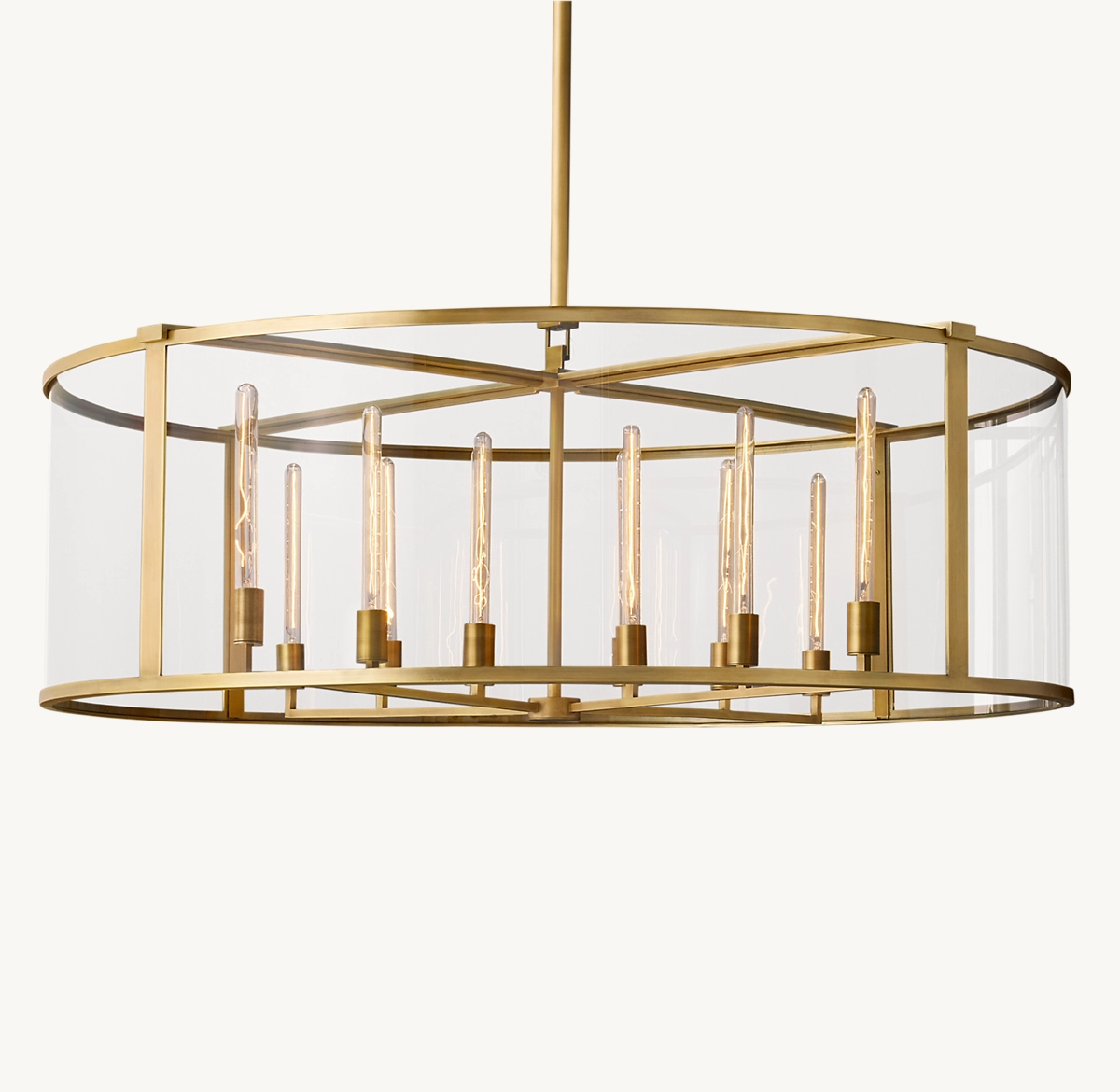 BECKMAN ROUND CHANDELIER 55