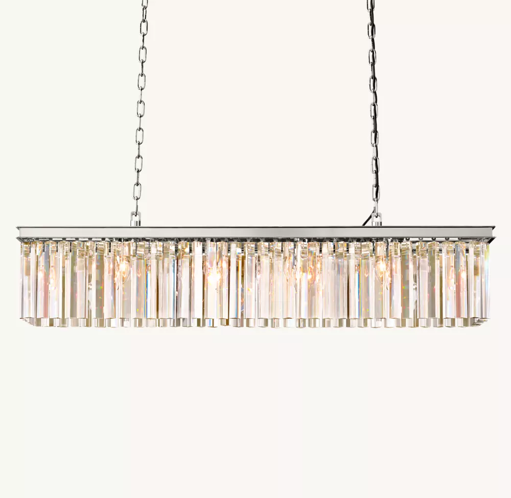 RHYS RECTANGULAR CHANDELIER 49