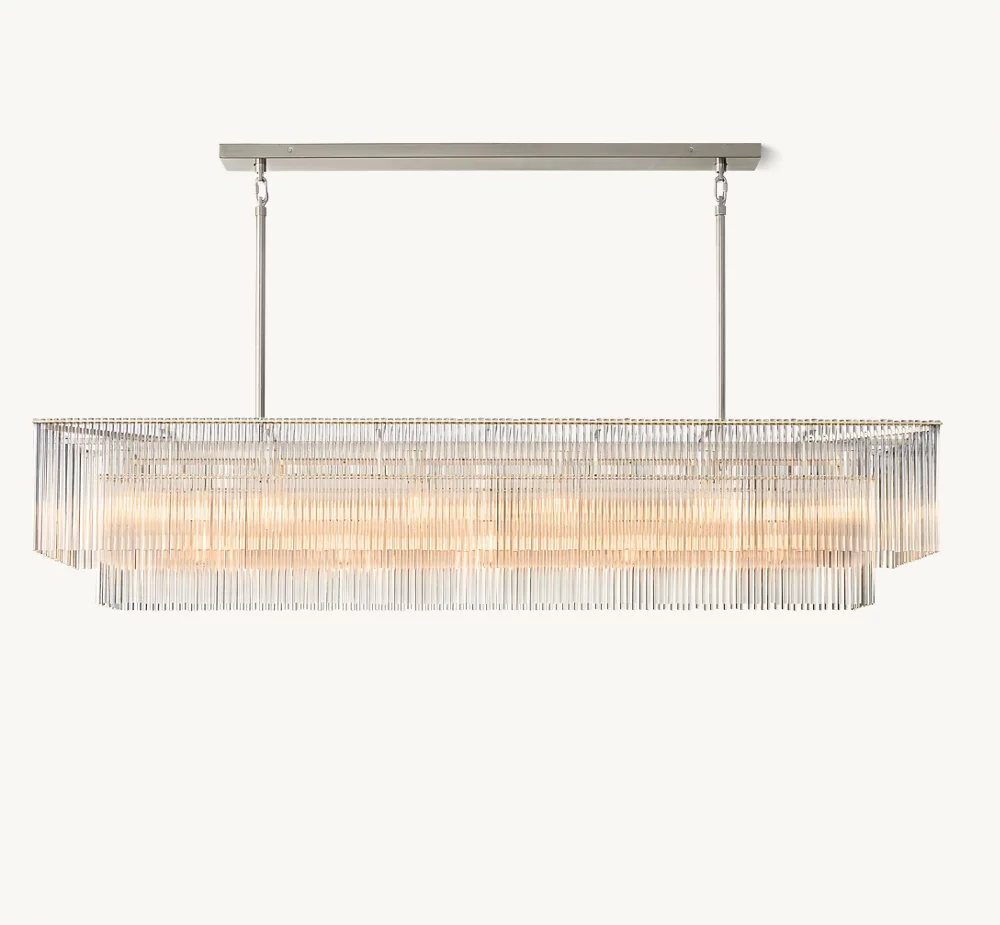 AMADEO RECTANGULAR CHANDELIER 72