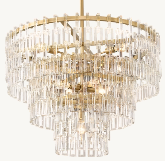 MARIGNAN TIERED ROUND CHANDELIER 36