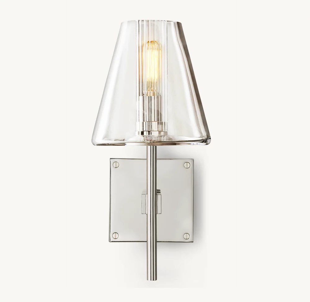 FULHAM GLASS SHADE SCONCE - Image 2