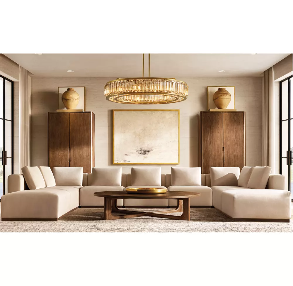 MAURIER ROUND CHANDELIER 37