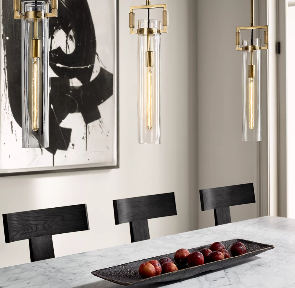 MACHINIST GLASS CYLINDER PENDANT - Image 4