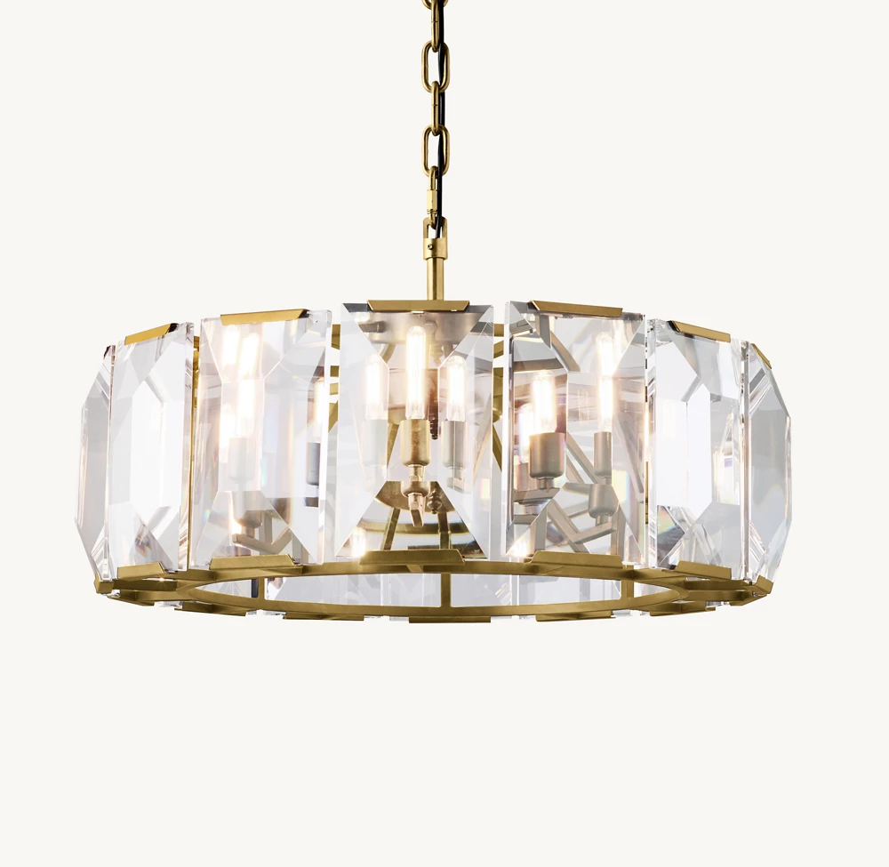 HARLOW CRYSTAL ROUND CHANDELIER 31