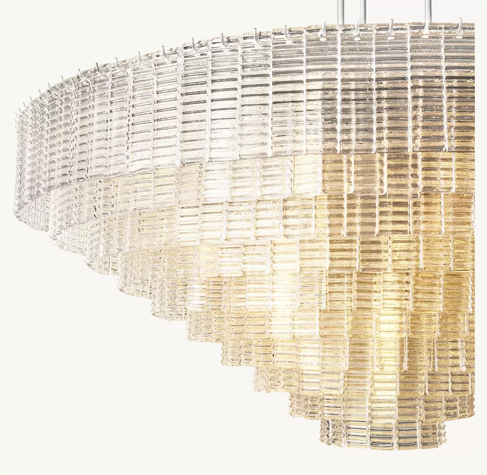 SIRENE CLEAR GLASS ROUND CHANDELIER 65