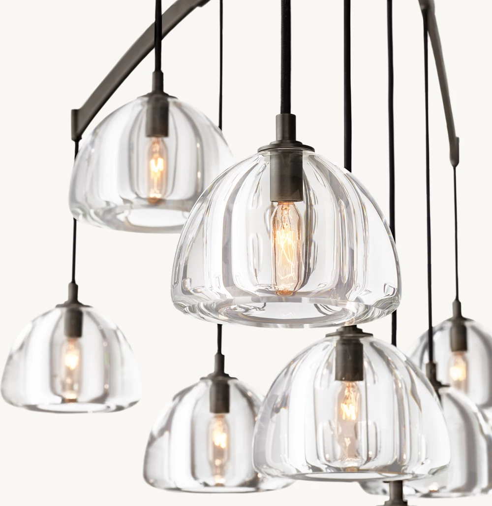 HEMISPHERE ROUND CHANDELIER 48