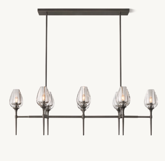 TULIP LINEAR CHANDELIER 52