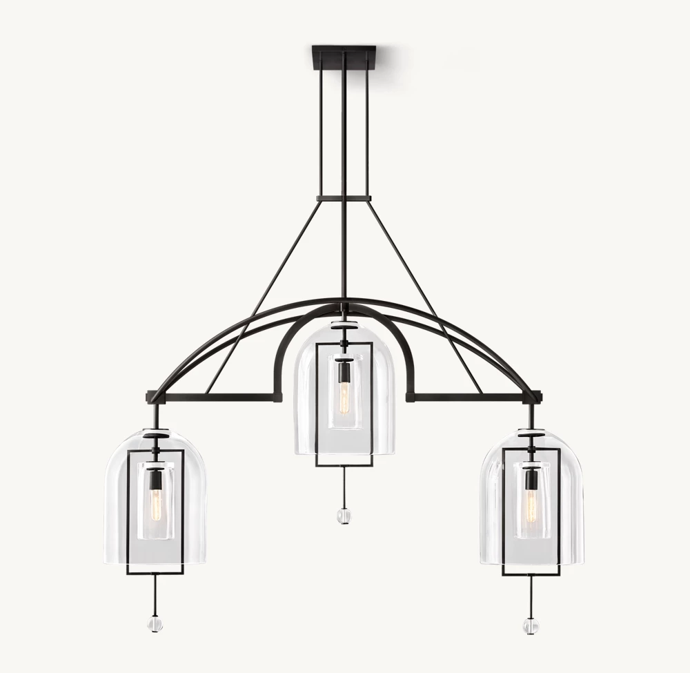 FULCRUM GRAND LINEAR CHANDELIER 61