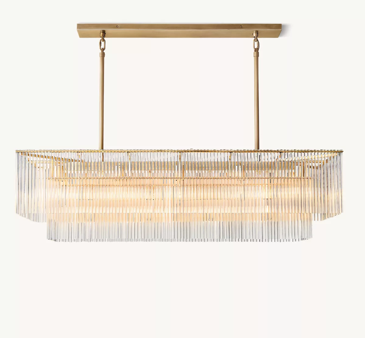 AMADEO RECTANGULAR CHANDELIER 54