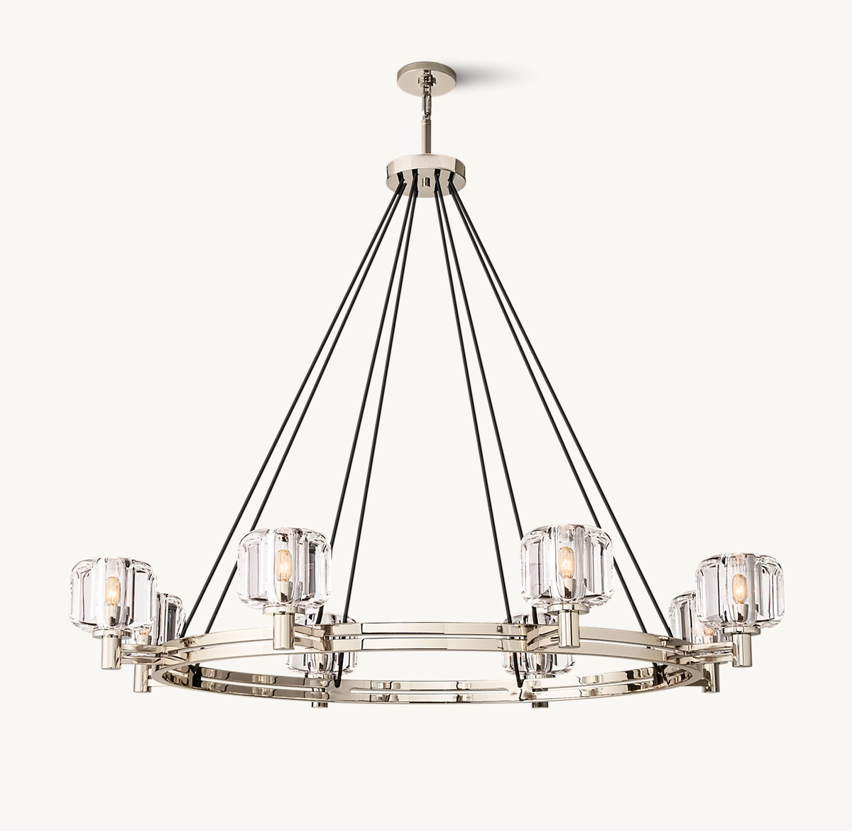 DEMARET ROUND CHANDELIER 48
