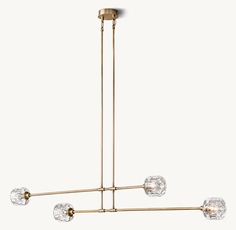 DEMARET MOBILE LINEAR CHANDELIER 72