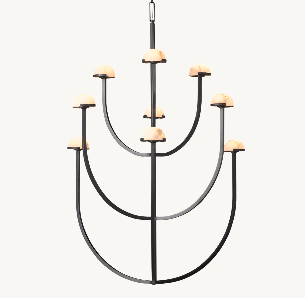 PEDRA ROUND CHANDELIER 40