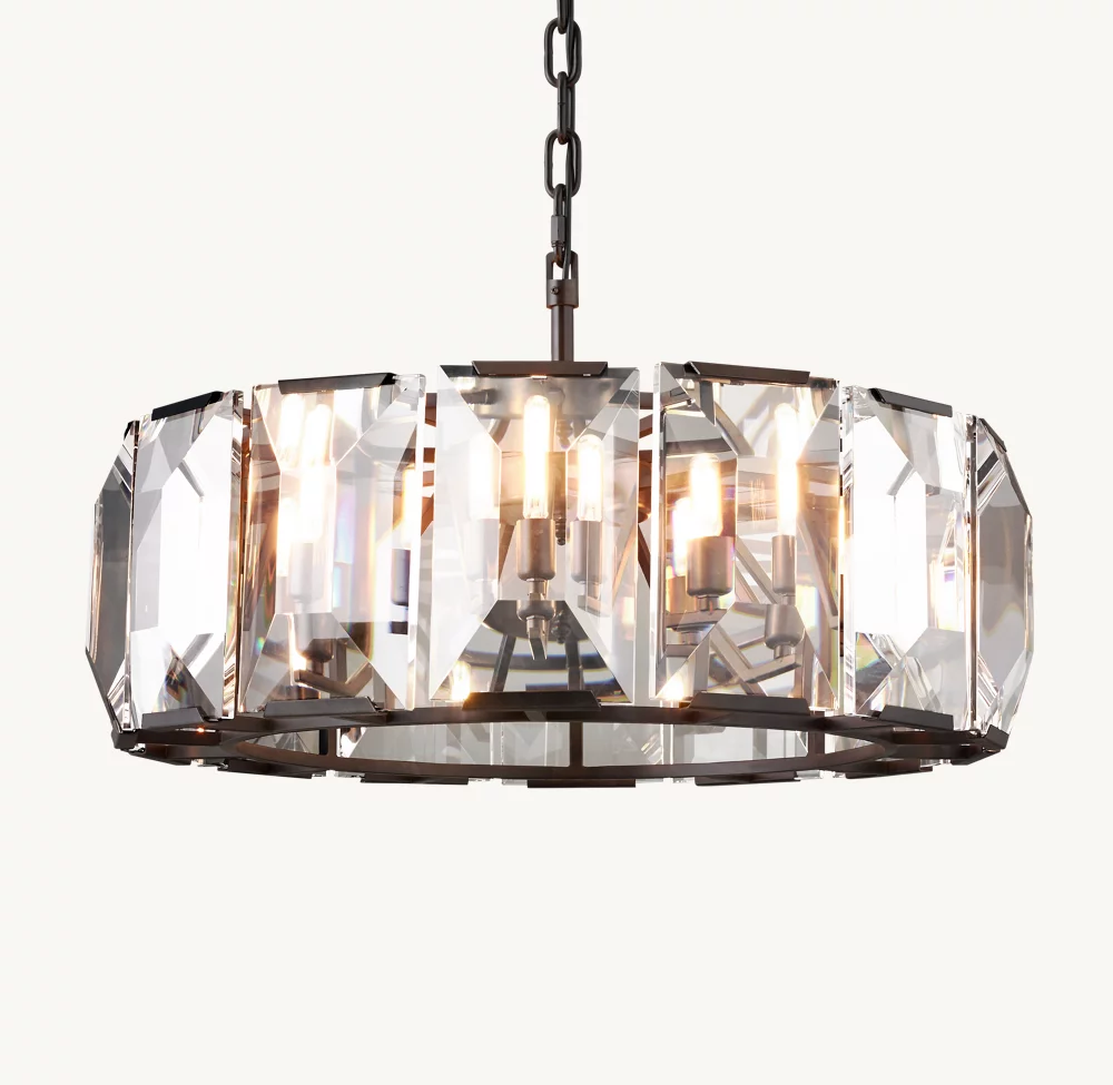 HARLOW CRYSTAL ROUND CHANDELIER 31