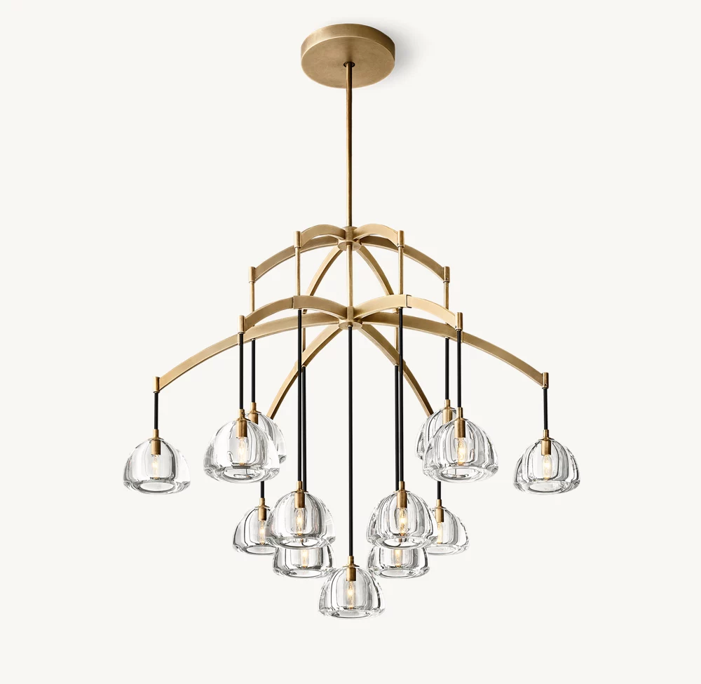 HEMISPHERE ROUND CHANDELIER 48