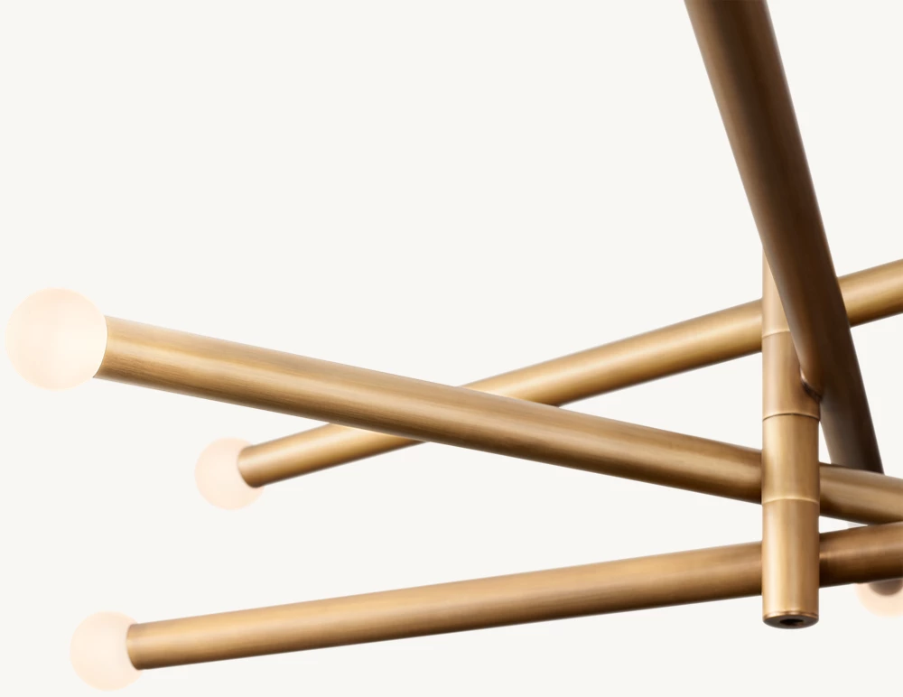 ROUSSEAU 8-LIGHT MOBILE ORB CHANDELIER - Image 2