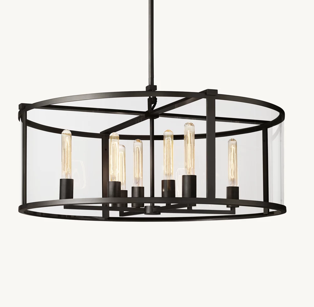 BECKMAN ROUND CHANDELIER 33