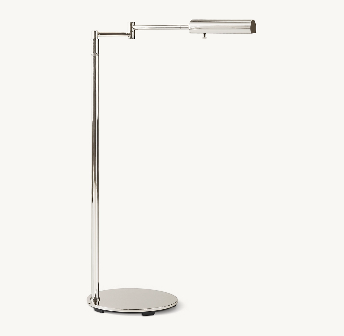 VERITY TASK FLOOR LAMP - Polished Nickel