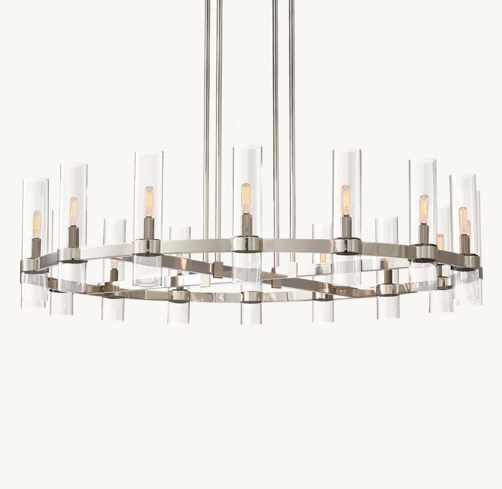 RAVELLE ROUND CHANDELIER 48
