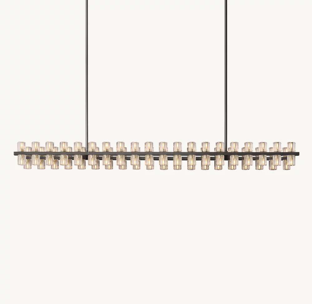 ARCACHON LED RECTANGULAR CHANDELIER 72