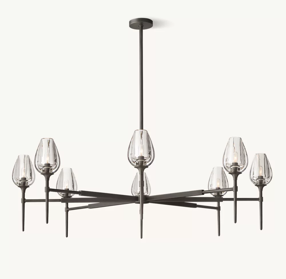TULIP ROUND CHANDELIER 54