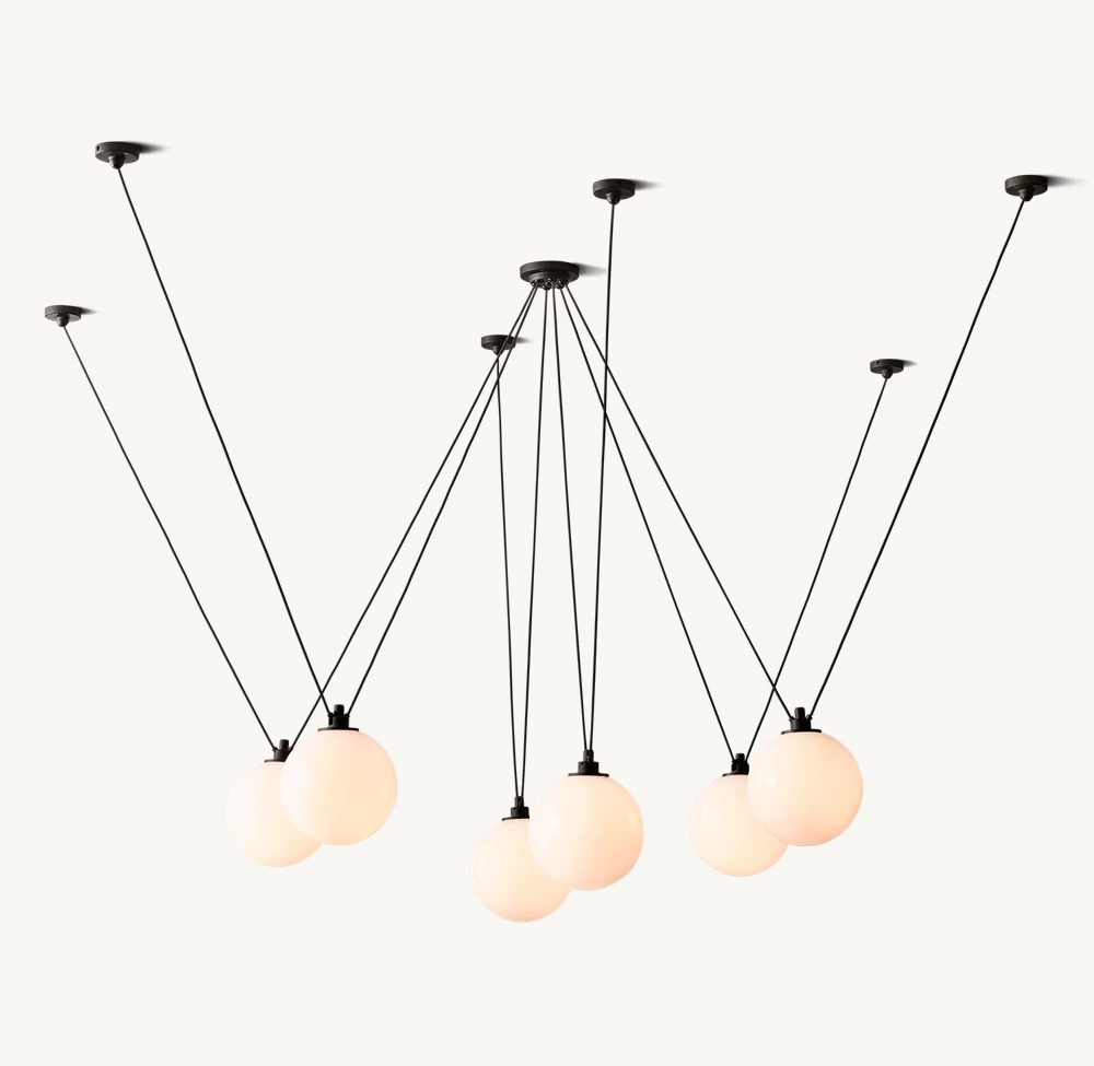 LES ACROBATES DE GRAS CHANDELIER - Image 4