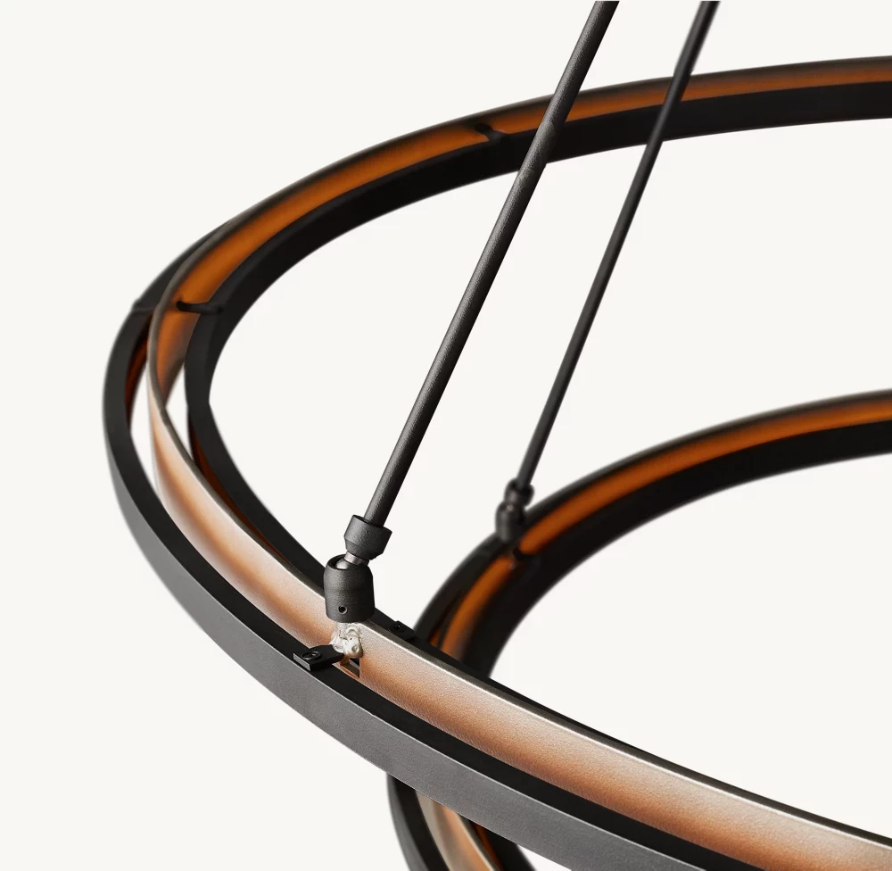 PERALTA TWO-TIER ROUND CHANDELIER 60