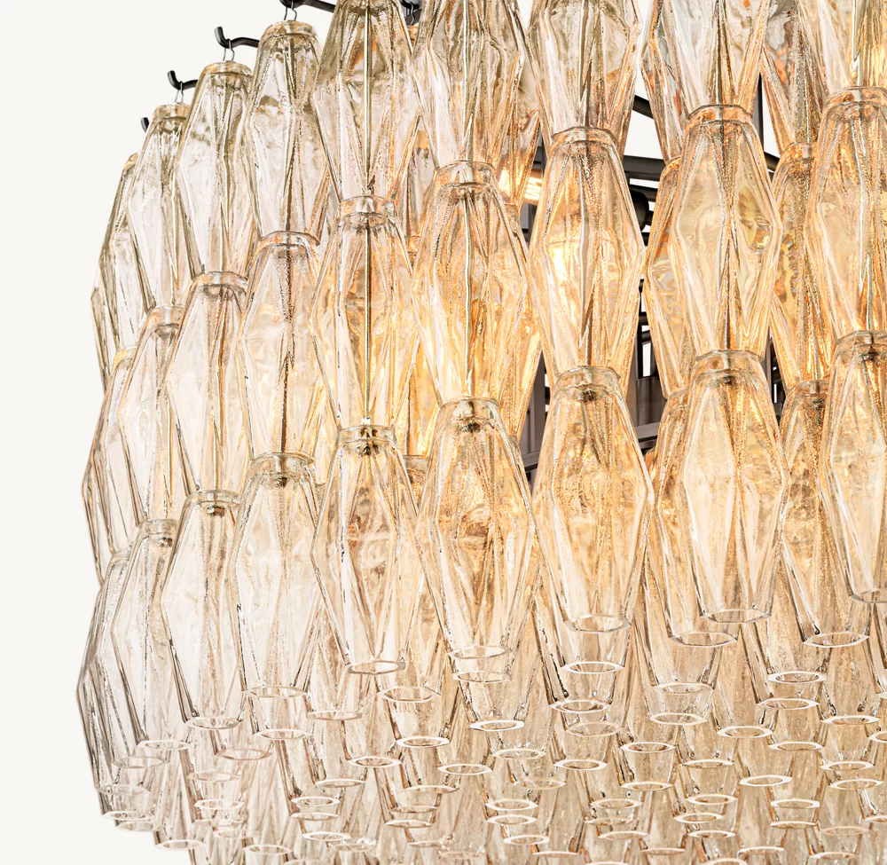CHIARA CLEAR GLASS ROUND CHANDELIER 47