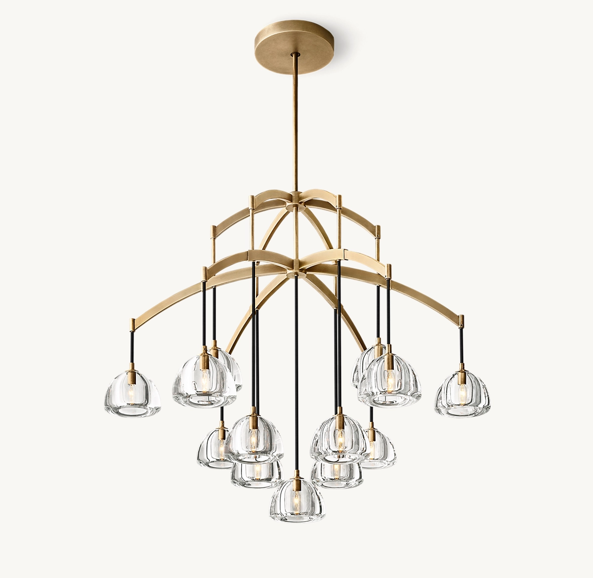 HEMISPHERE ROUND CHANDELIER 48