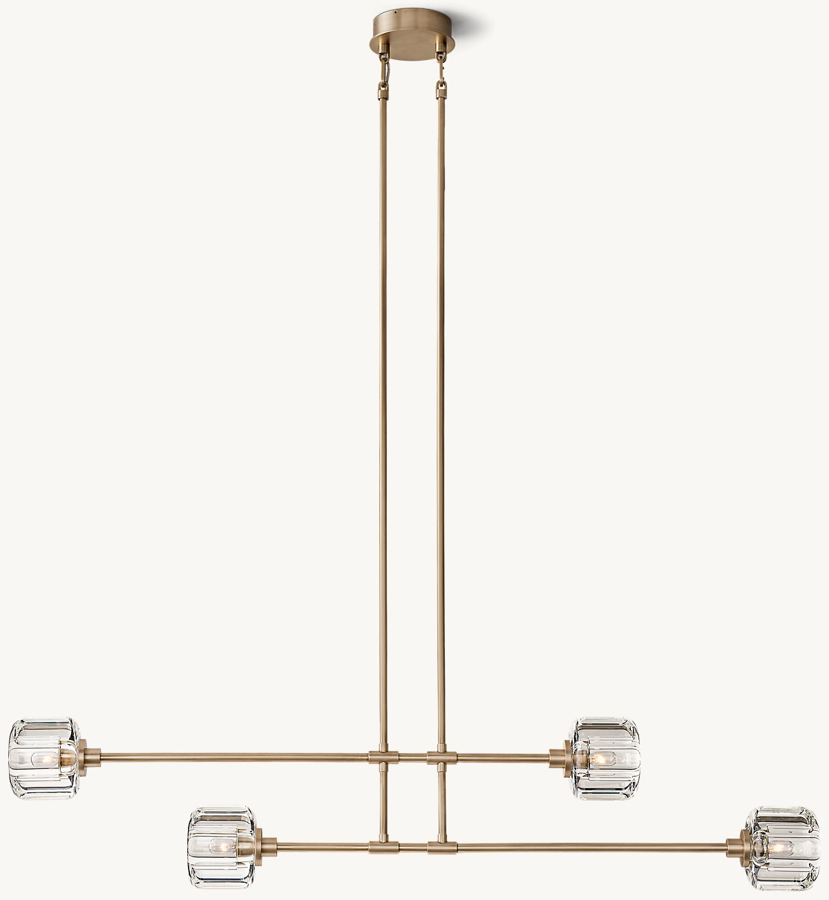 DEMARET MOBILE LINEAR CHANDELIER 54