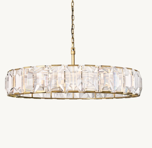 HARLOW CRYSTAL ROUND CHANDELIER 60