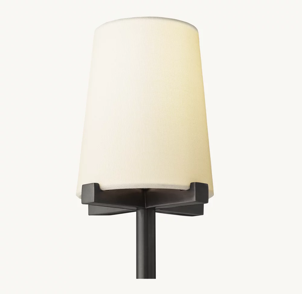 PAUILLAC FABRIC SHADE FLOOR LAMP - Image 2