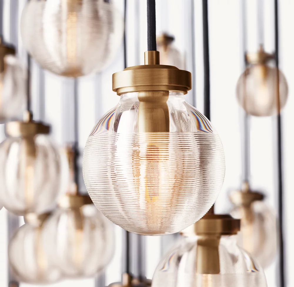 PEARL RECTANGULAR CHANDELIER 72