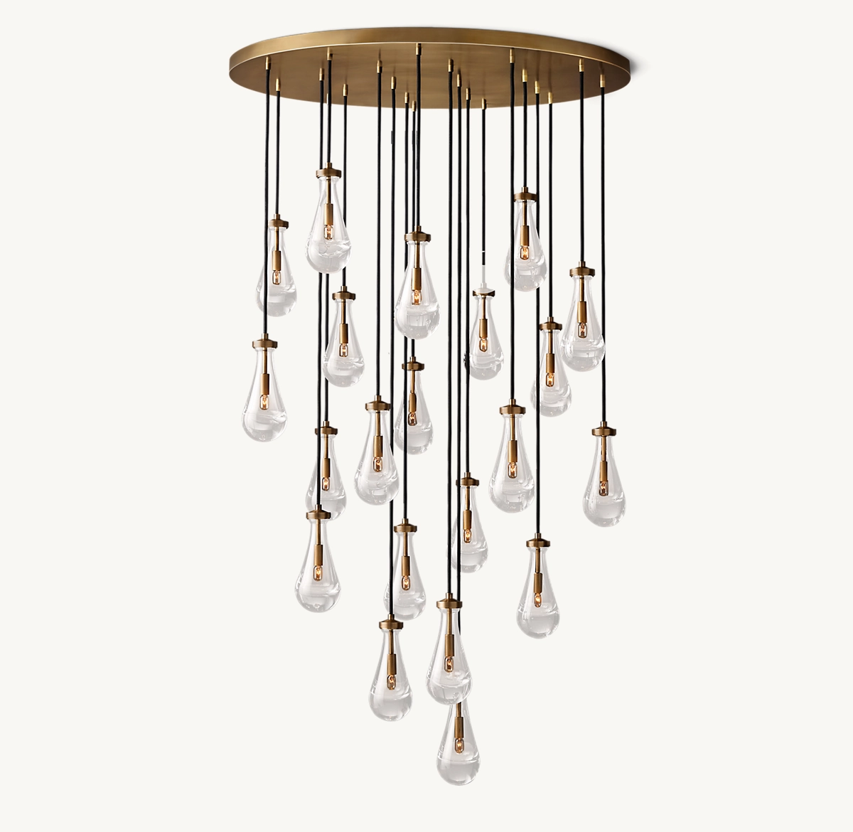 RAIN ROUND CHANDELIER 47