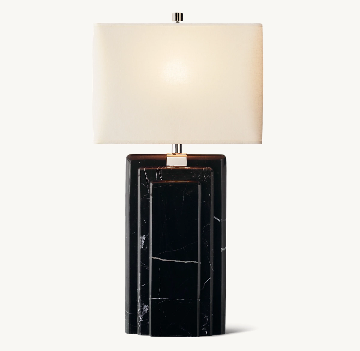 DORINE TABLE LAMP - Polished Nickel