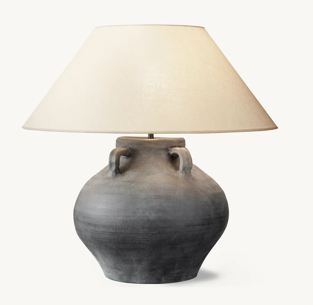 TERRA-COTTA WATER JUG TABLE LAMP - Image 2