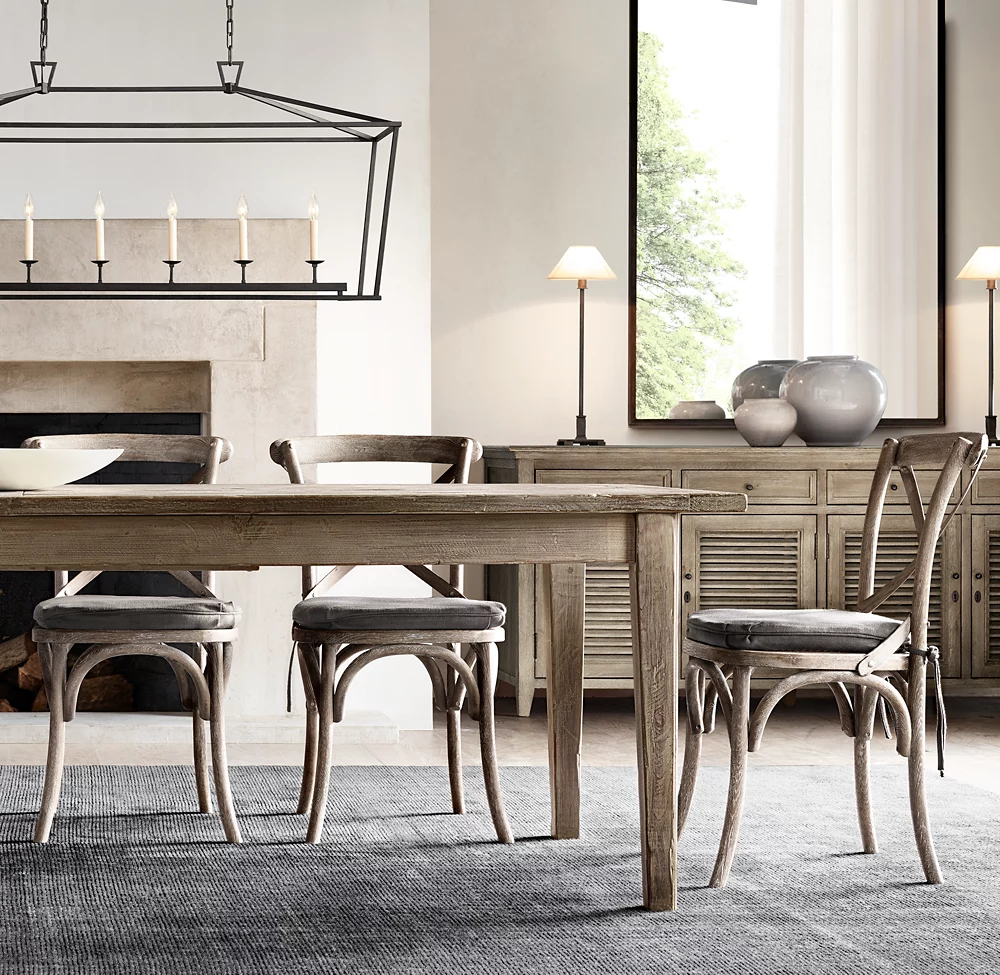 19TH C. ENGLISH OPENWORK RECTANGULAR CHANDELIER 54