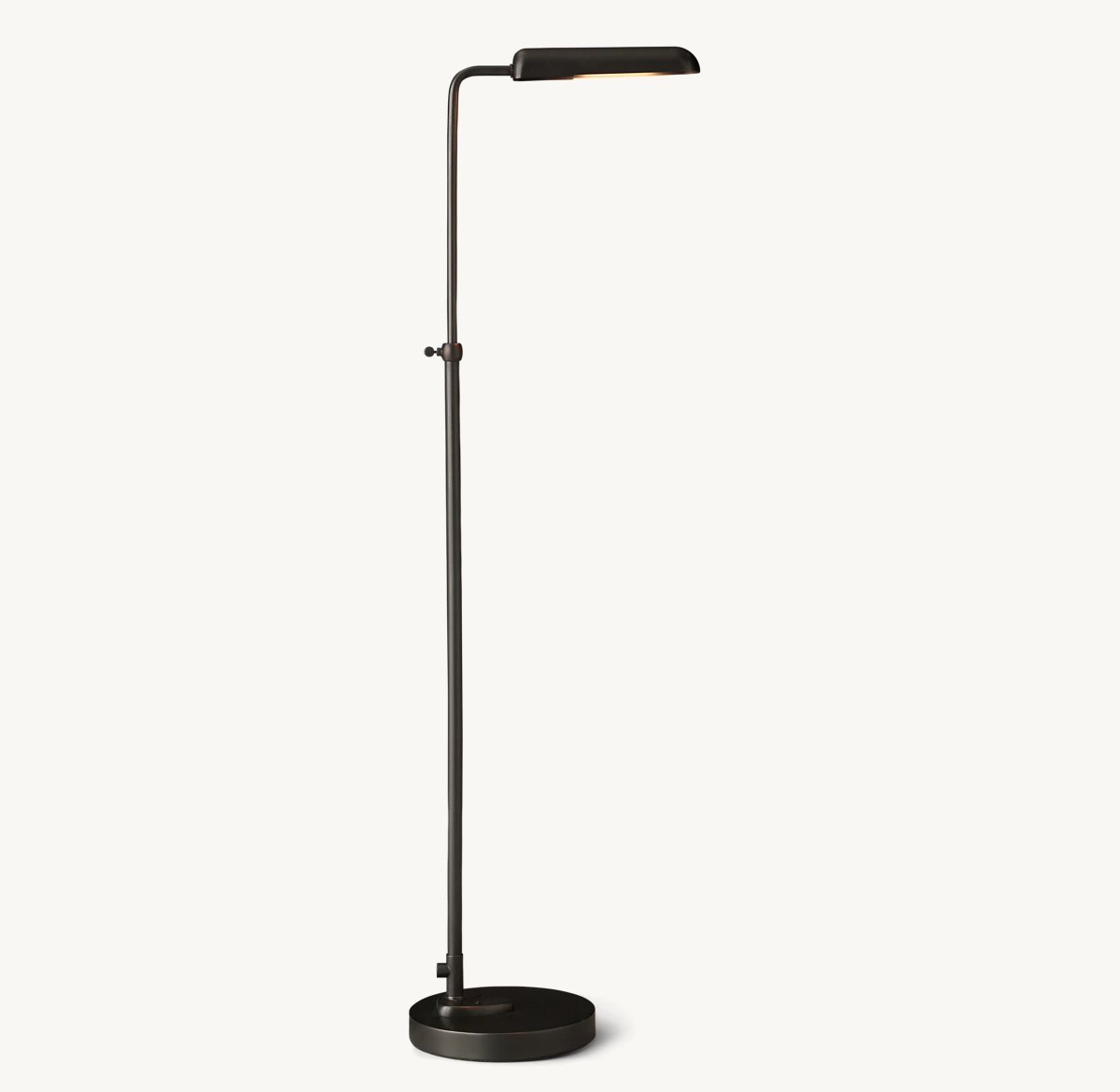 1930S PARISIAN TASK FLOOR LAMP - Bronze