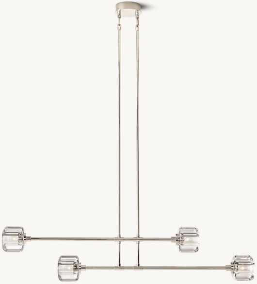 DEMARET MOBILE LINEAR CHANDELIER 54