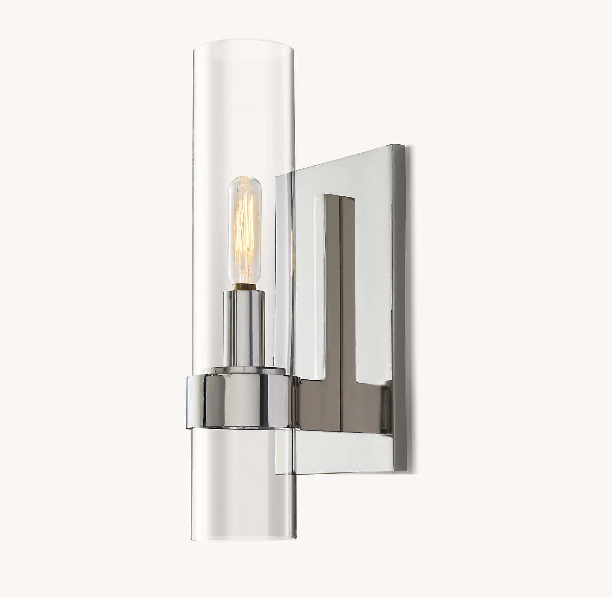 RAVELLE SCONCE - Polished Nickel
