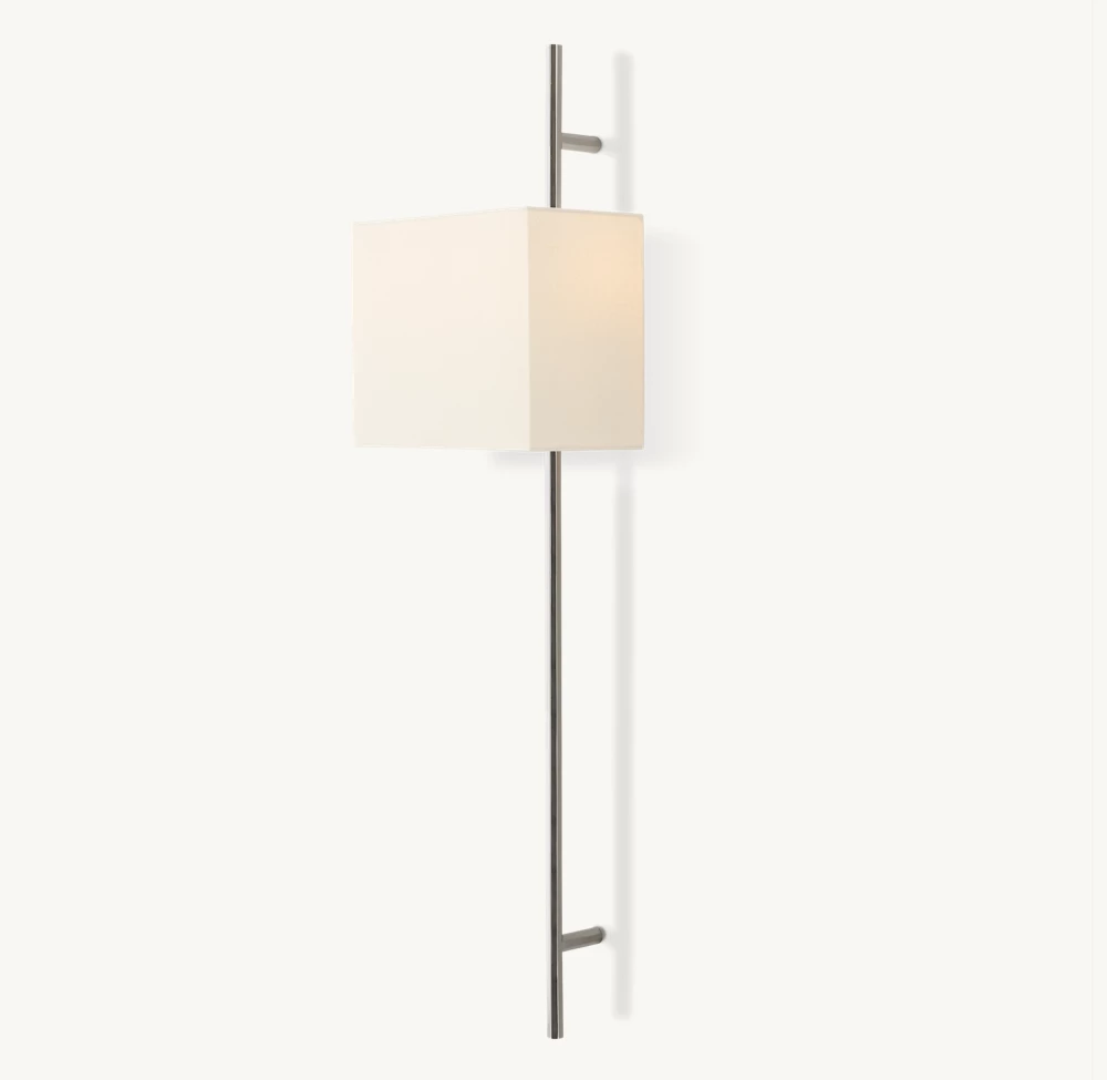 VELA OCTAGONAL BAR SCONCE - RECTANGULAR SHADE - Image 3