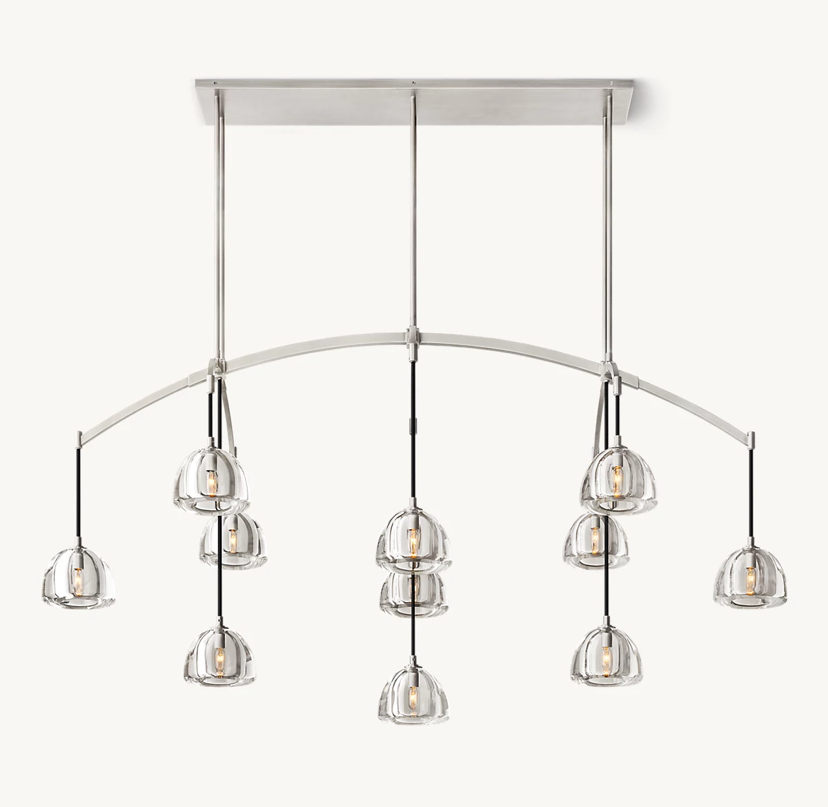 HEMISPHERE LINEAR CHANDELIER 72