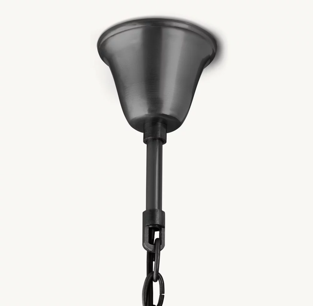 1920S ODEON ROUND CHANDELIER 20