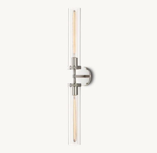 LAMBETH KNURLED GRAND LINEAR SCONCE