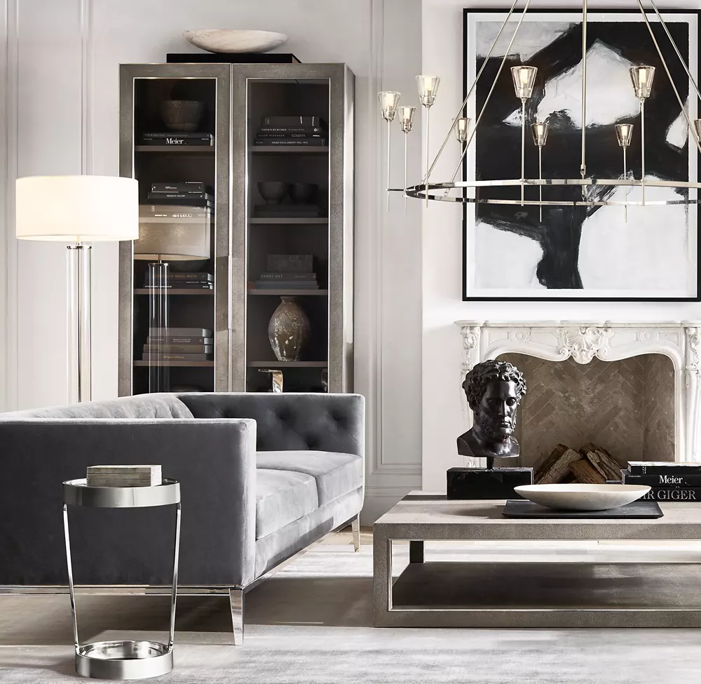 FRENCH COLUMN FLOOR LAMP - Image 2