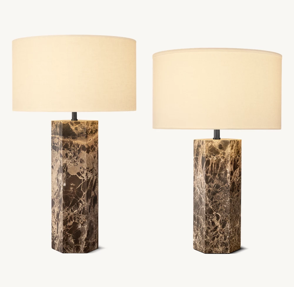 Sarezzo Hexagonal Table Lamp - Image 2